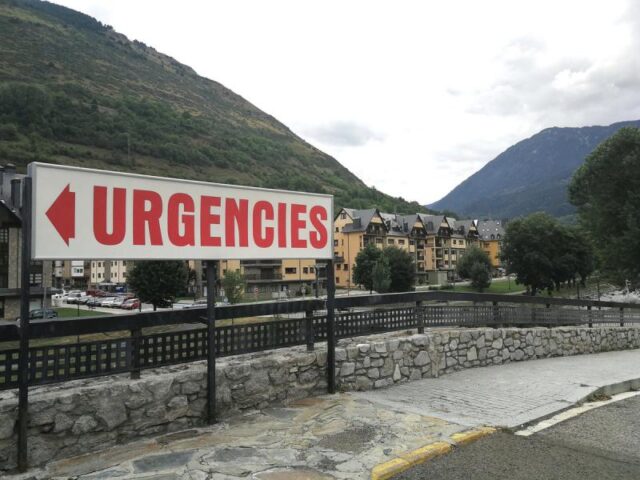 L’hospital de Vielha, en una imatge d'arxiu ACN.
